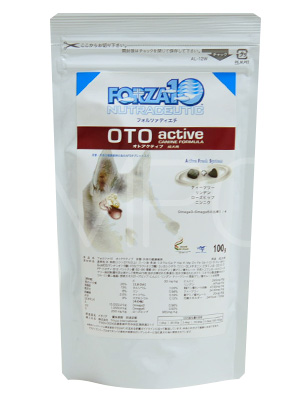 フォルツァ10 オトアクティブ (外耳炎ケア療法食)テイスティングパック 100g フォルツァ10 オトアクティブ (外耳炎ケア療法食)テイスティングパック 100g