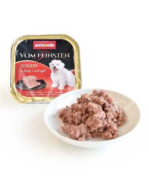 アニモンダ フォムファインステン ジュニア 牛肉・豚肉・ポルトリー150g アニモンダ フォムファインステン ジュニア 牛肉・豚肉・ポルトリー150g