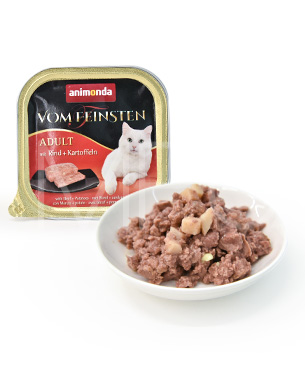 アニモンダ フォムファインステンアダルトキャット 牛肉・ポルトリー・豚肉・ポテト100g アニモンダ フォムファインステンアダルトキャット 牛肉・ポルトリー・豚肉・ポテト100g