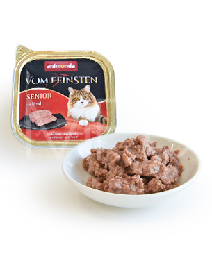 アニモンダ フォムファインステンシニアキャット 牛肉・豚肉・鶏肉 100g アニモンダ フォムファインステンシニアキャット 牛肉・豚肉・鶏肉 100g