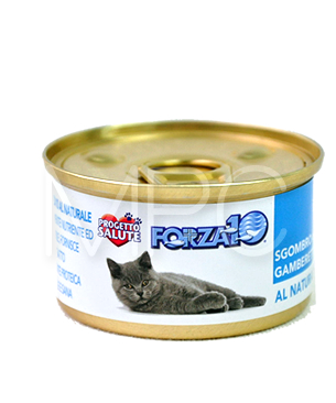 フォルツァ10 CATプレミアム ナチュラルグルメ缶 サバと小エビ75g フォルツァ10 CATプレミアム ナチュラルグルメ缶 サバと小エビ75g
