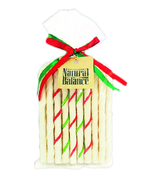 ナチュラルバランス 【クリスマス増量】チューイングロールスティック20本入 ナチュラルバランス 【クリスマス増量】チューイングロールスティック20本入