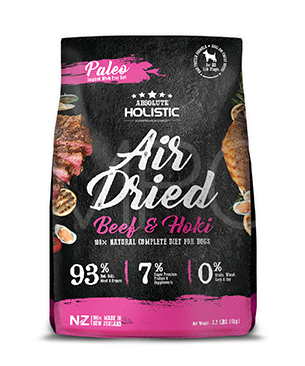 アブソルート【特別価格40%オフ】DOG ホリスティックエアドライ ドッグフード ビーフ&ホキ 1kg アブソルート【特別価格40%オフ】DOG ホリスティックエアドライ ドッグフード ビーフ&ホキ 1kg