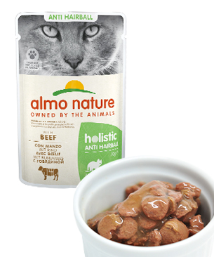 アルモネイチャー CAT ヘアボールコントロール ビーフ 70g アルモネイチャー CAT ヘアボールコントロール ビーフ 70g
