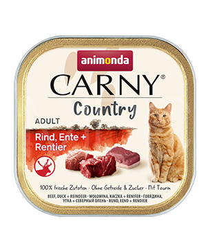 アニモンダ CAT カーニー カントリー 牛・鴨・トナカイ 100g アニモンダ CAT カーニー カントリー 牛・鴨・トナカイ 100g
