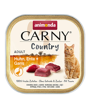 アニモンダ CAT カーニー カントリー 鶏・鴨・ガチョウ 100g アニモンダ CAT カーニー カントリー 鶏・鴨・ガチョウ 100g