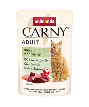 アニモンダ CAT カーニー パウチ 鶏・ウサギ 85g アニモンダ CAT カーニー パウチ 鶏・ウサギ 85g
