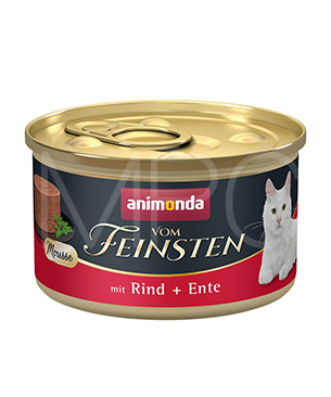 アニモンダ CAT フォムファインステン ムース 牛・鴨 85g アニモンダ CAT フォムファインステン ムース 牛・鴨 85g