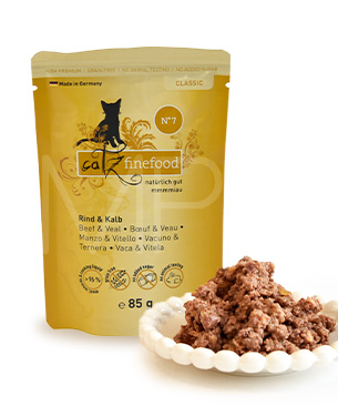 キャッツファインフード クラシック No.7 ビーフ&ヴェール キャッツファインフード クラシック No.7 ビーフ&ヴェール