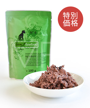 ドッグ ファインフード 【特別価格40%OFF】 No.4 チキン&フェザント ドッグ ファインフード 【特別価格40%OFF】 No.4 チキン&フェザント