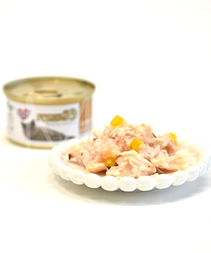 フォルツァ10 CAT プレミアム ナチュラルグルメ缶 ササミとカボチャ かつお節 75g フォルツァ10 CAT プレミアム ナチュラルグルメ缶 ササミとカボチャ かつお節 75g