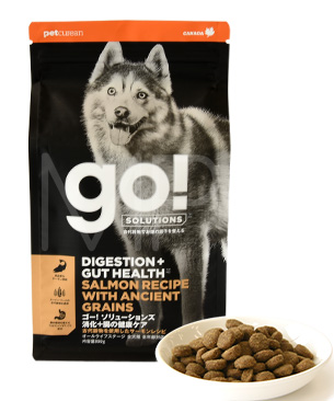 ゴー DOG 消化+腸の健康ケア サーモン ゴー DOG 消化+腸の健康ケア サーモン
