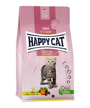 ハッピーキャット ヤング ジュニア ファームポルトリー (平飼いチキン) ハッピーキャット ヤング ジュニア ファームポルトリー (平飼いチキン)