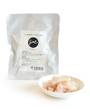 J & C 国産若鶏 肉付きやげん軟骨 80g J & C 国産若鶏 肉付きやげん軟骨 80g