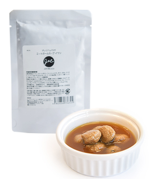 J & C プレミアムパウチ ミートボールスープ イワシ 60g J & C プレミアムパウチ ミートボールスープ イワシ 60g
