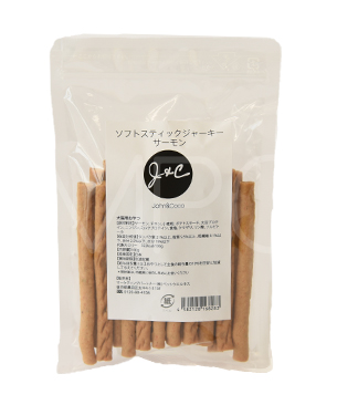 J & C ソフトスティックジャーキー サーモン 100g J & C ソフトスティックジャーキー サーモン 100g