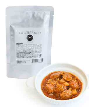 J & C プレミアムパウチ ミートボールと野菜のトマト煮込み ビーフ 100g J & C プレミアムパウチ ミートボールと野菜のトマト煮込み ビーフ 100g