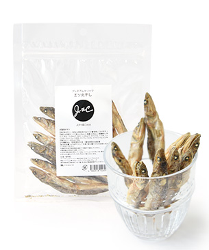 J & C 【特別価格40%OFF】プレミアムトリーツ エソ丸干し 40g J & C 【特別価格40%OFF】プレミアムトリーツ エソ丸干し 40g