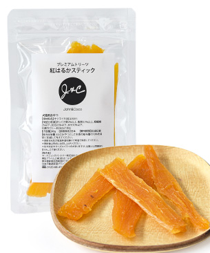 J & C【特別価格品】プレミアムトリーツ 紅はるかスティック 40g J & C【特別価格品】プレミアムトリーツ 紅はるかスティック 40g