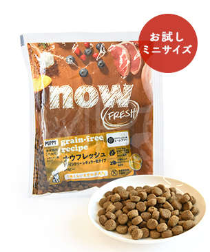 ナウフレッシュ DOG グレインフリー パピー お試しミニサイズ 50g ナウフレッシュ DOG グレインフリー パピー お試しミニサイズ 50g
