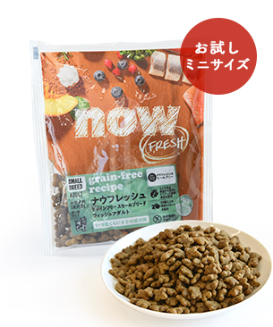 ナウフレッシュ DOG グレインフリー スモールブリード フィッシュアダルト お試しミニサイズ 50g ナウフレッシュ DOG グレインフリー スモールブリード フィッシュアダルト お試しミニサイズ 50g