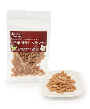 ナチュラルハーベスト 千葉ササミクランチ 30g ナチュラルハーベスト 千葉ササミクランチ 30g