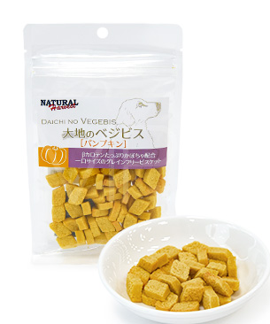 ナチュラルハーベスト 大地のべジビス パンプキン 45g ナチュラルハーベスト 大地のべジビス パンプキン 45g