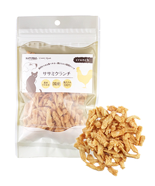 ナチュラルハーベスト ササミクランチ 30g ナチュラルハーベスト ササミクランチ 30g