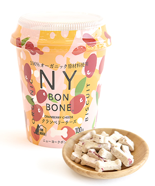 NY BON BONE クランベリーチーズ カップ 100g NY BON BONE クランベリーチーズ カップ 100g