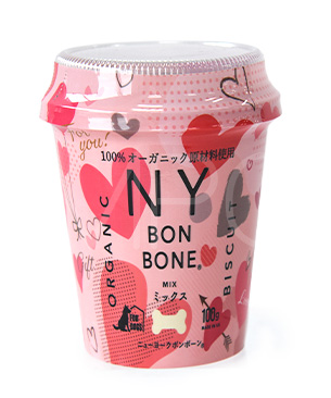 NY BON BONE 【数量限定品】 ミックス バレンタインカップ 100g NY BON BONE 【数量限定品】 ミックス バレンタインカップ 100g