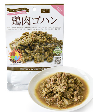 Piece DOG 鶏肉ゴハンレトルト 110g Piece DOG 鶏肉ゴハンレトルト 110g