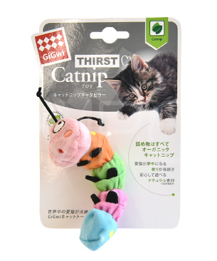 GiGwi【数量限定品】キャットニップキャタピラー GiGwi【数量限定品】キャットニップキャタピラー