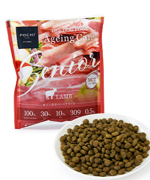 POCHI ザ・ドッグフード エイジングケアシニア ラム 50g POCHI ザ・ドッグフード エイジングケアシニア ラム 50g