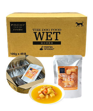 POCHI ザ・ドッグフード ウェット 鶏肉とかぼちゃのポタージュ 100g×48 POCHI ザ・ドッグフード ウェット 鶏肉とかぼちゃのポタージュ 100g×48