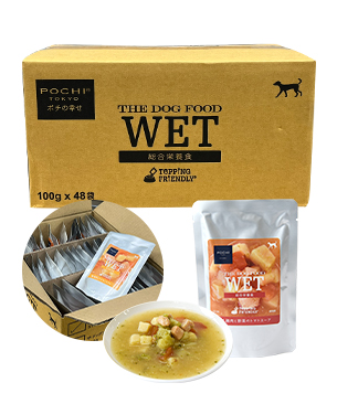 POCHI ザ・ドッグフード ウェット 鶏肉と野菜のトマトスープ 100g×48 POCHI ザ・ドッグフード ウェット 鶏肉と野菜のトマトスープ 100g×48