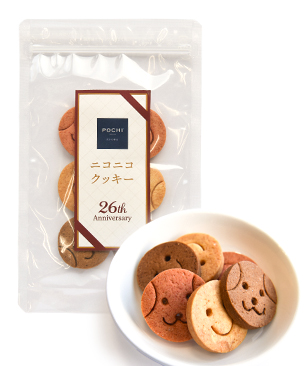 POCHI 【季節限定品】 ニコニコクッキ- 6枚入 POCHI 【季節限定品】 ニコニコクッキ- 6枚入