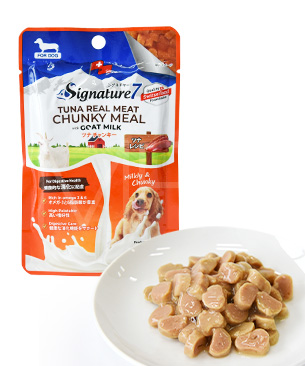シグネチャー7 DOG ゴートミルク ツナチャンキー 80g シグネチャー7 DOG ゴートミルク ツナチャンキー 80g