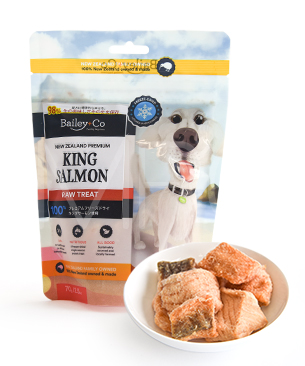 ベイリーコー DOG フリーズドライ キングサーモン 70g ベイリーコー DOG フリーズドライ キングサーモン 70g