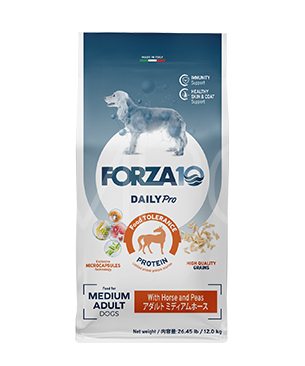 フォルツァ10 DOG デイリープロ アダルトミディアム ホース 12kg フォルツァ10 DOG デイリープロ アダルトミディアム ホース 12kg