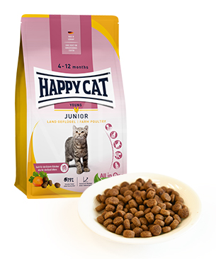 ハッピーキャット ヤング ジュニア ファームポルトリー (平飼いチキン) ハッピーキャット ヤング ジュニア ファームポルトリー (平飼いチキン)