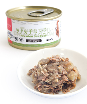 tama 総合栄養食 ツナ&チキン ゼリー 80g tama 総合栄養食 ツナ&チキン ゼリー 80g