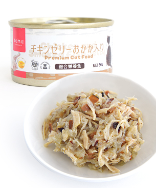 tama 総合栄養食 チキン ゼリー おかか入り 80g tama 総合栄養食 チキン ゼリー おかか入り 80g